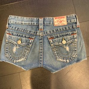 True religion shorts